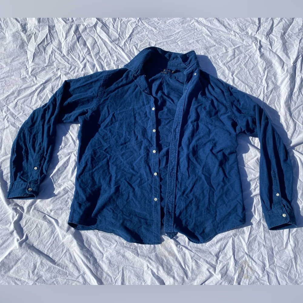 VTG Ralph Lauren Mens XL Shirt Button Up